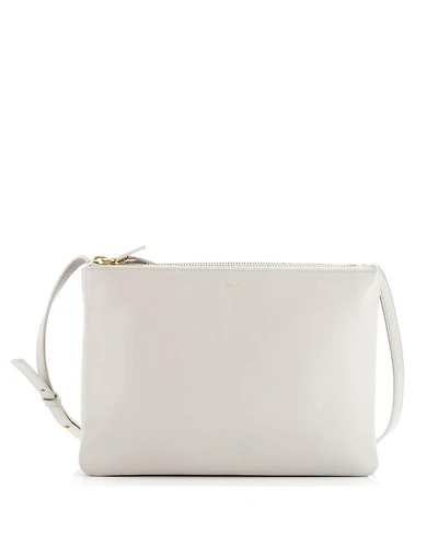 Pre-Owned Celine Large Trio Crossbody Bag Leather