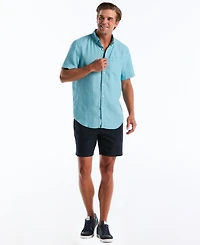 Original Penguin Men's Delave Linen Shirt