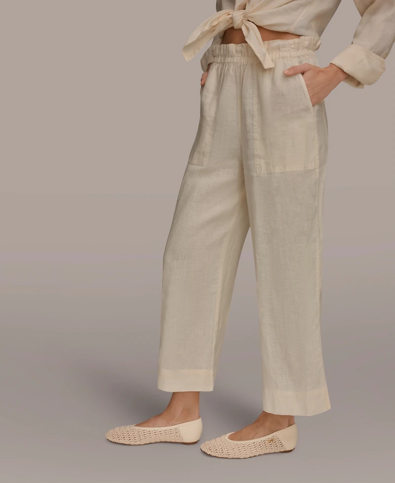 Donna Karan Weekend Women's High Rise Relaxed Pants