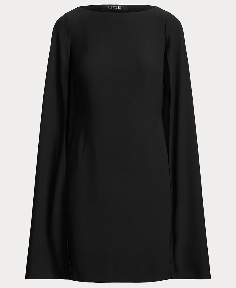 Lauren Ralph Women's Georgette Cape Dress