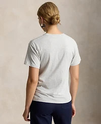 Polo Ralph Lauren Women's Bear Print Crew Neck T-Shirt