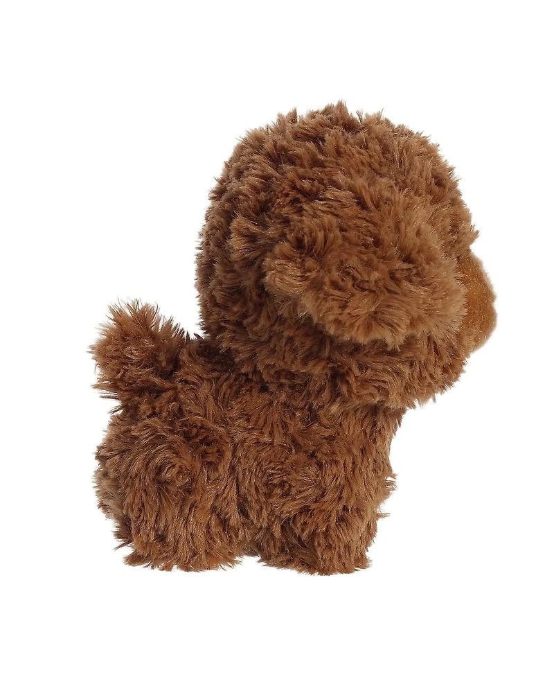Aurora Small Poodle Teddy Pets Playful Plush Toy 7"