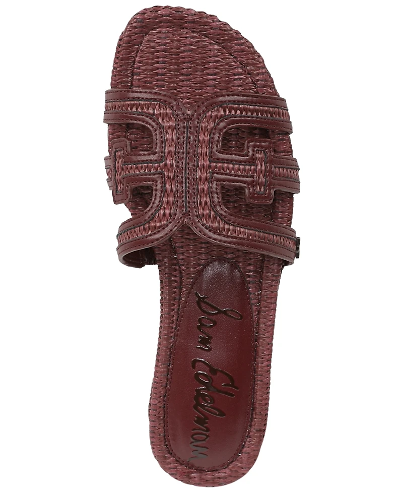 Sam Edelman Women's Bay Slip-On Flat Sandals