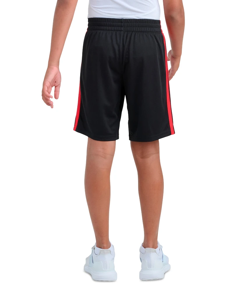 adidas Boys' 8-18 Adjustable Elastic Waistband Shorts