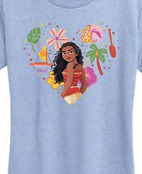 Hybrid Apparel Plus Disney Princess Moana Graphic T-Shirt