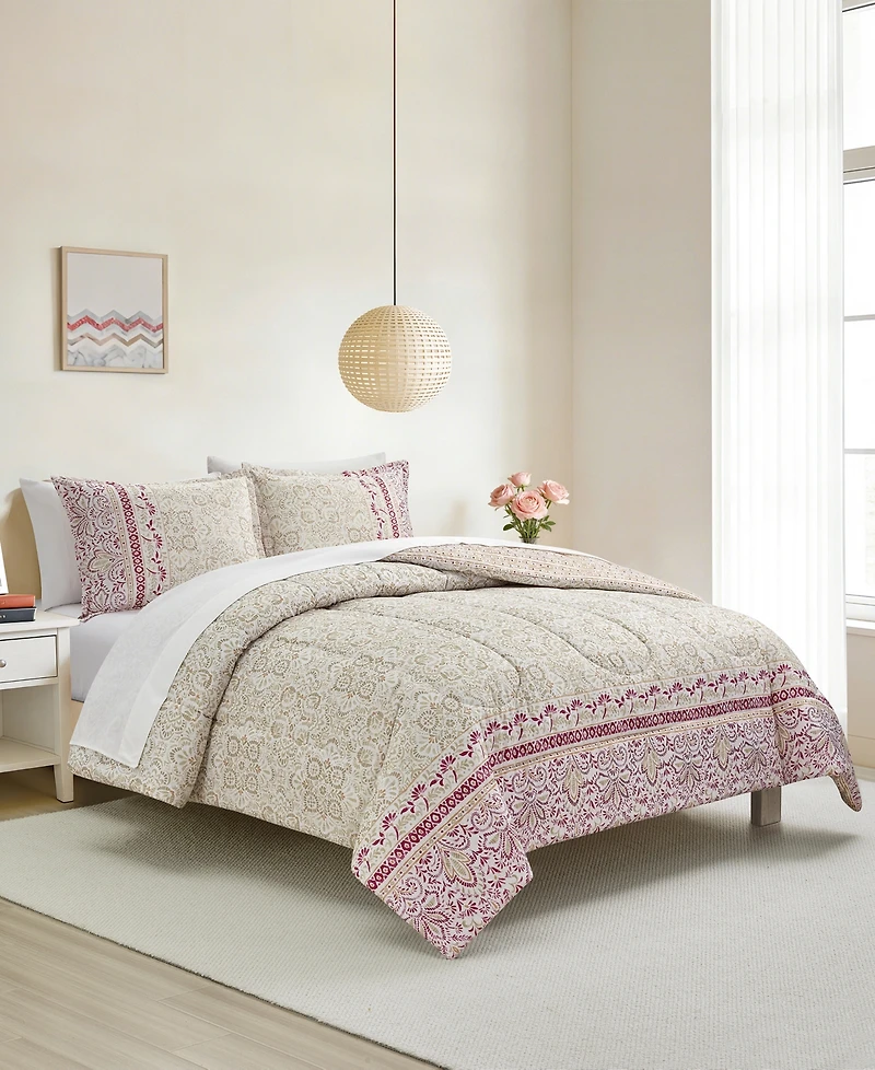 Macy's Adalia Reversible 3-Pc. Comforter Sets