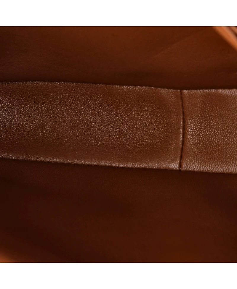 Pre-Owned Celine Medium Triomphe Shoulder Bag Triomphe Coated Canvas