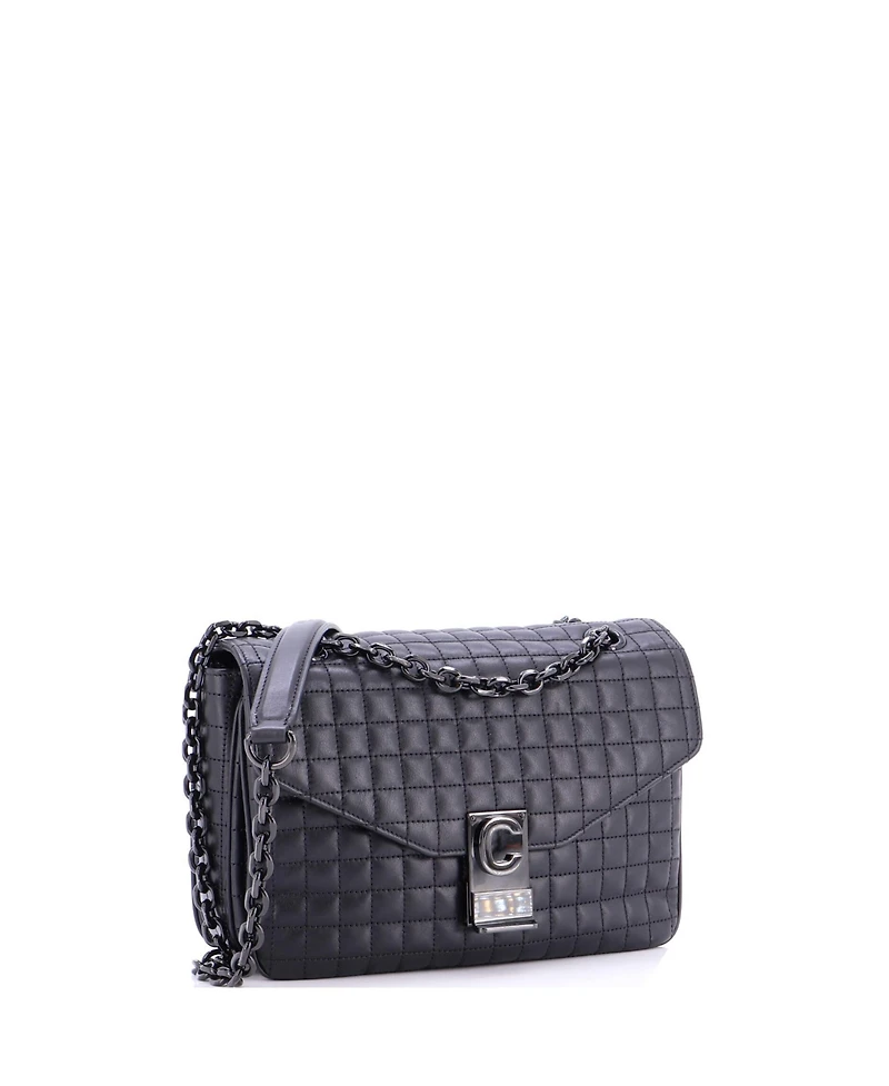 Pre-Owned Celine Medium C Bag Quilted Leather