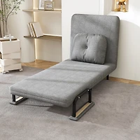 Boyel Living Single Person Folding 5 Position Convertible Sofa Bed Sleeper Chair