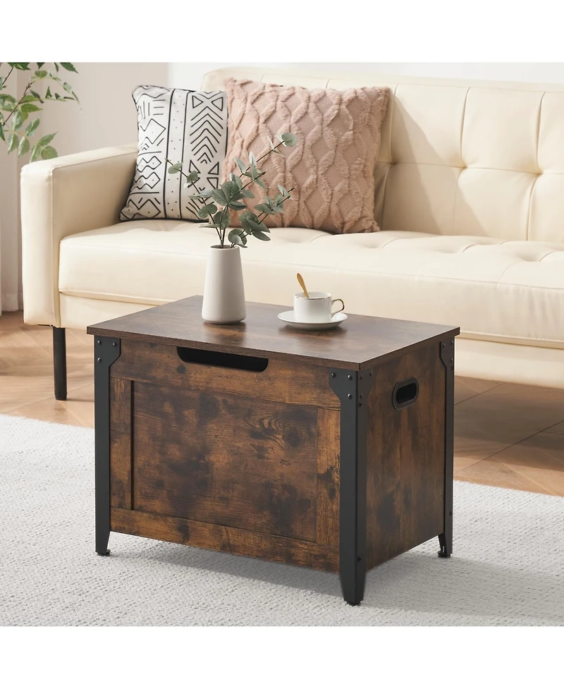 gaomon 23.6" Retro Wooden Storage Chest