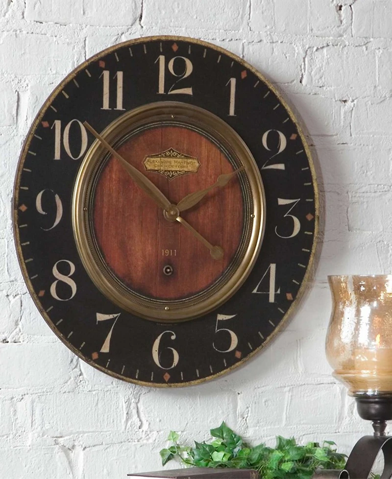 Uttermost Alexandre Martinot 23" Clock