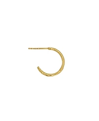 Ottoman Hands Dela Textured Hoop Earings