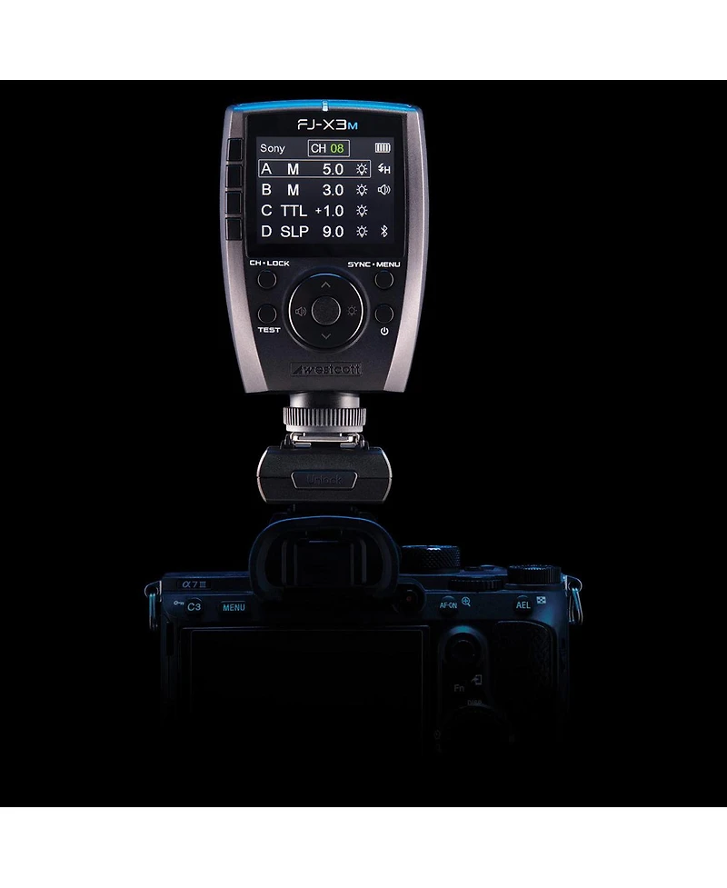 Westcott Fj-X3m 2.4GHz Ttl Universal Wireless Flash Trigger with Adapter for Sony Cameras