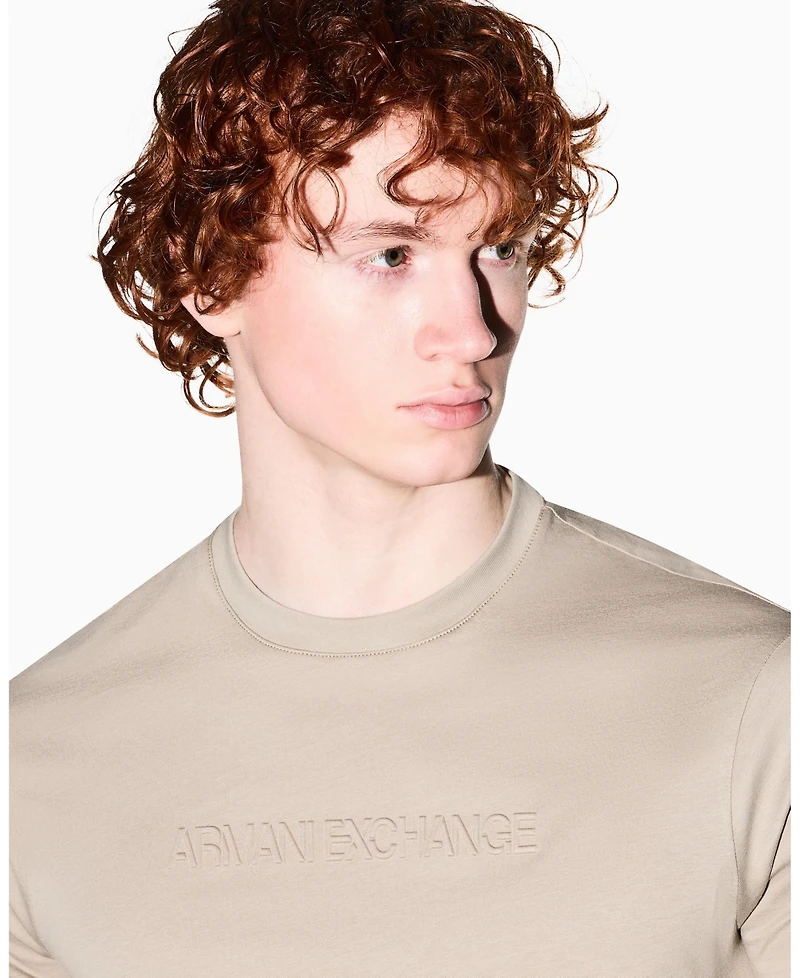 A|X Armani Exchange Men's Ibiza X Tonal Logo T-Shirt