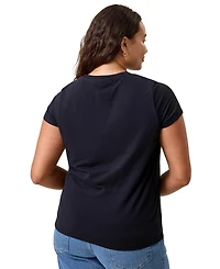 Kindred Bravely Maternity Slim Fit Modal Crewneck Nursing T-shirt