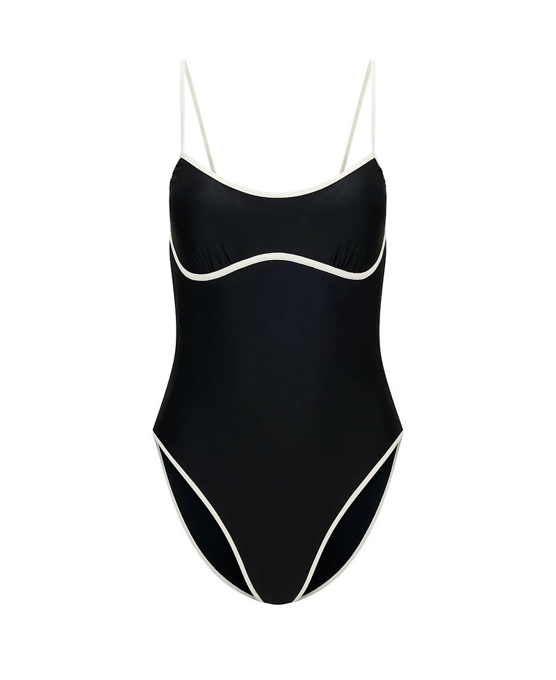 Adore Me Plus Rye Swimwear One Piece Swimsuit