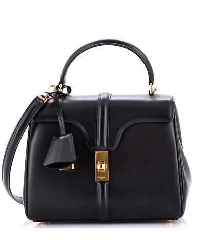 Pre-Owned Celine 16 Top Handle Bag Smooth Calfskin