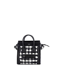 Pre-Owned Celine Nano Luggage Bag Tweed