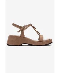 Prologue Shoes Matt Platform Sandal