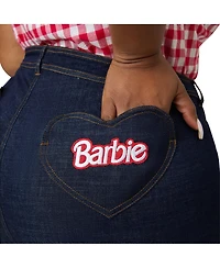 Unique Vintage Plus Denim Capris