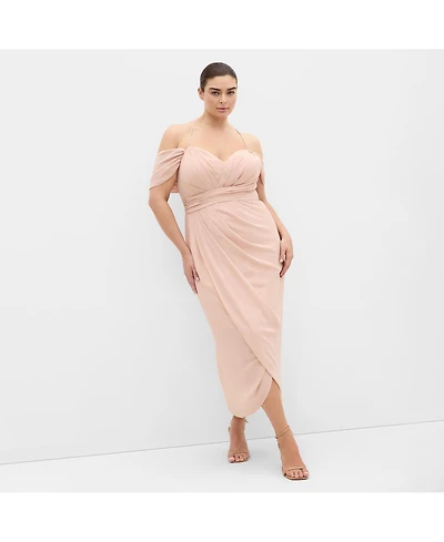 City Chic Women's Entwine Maxi Dress