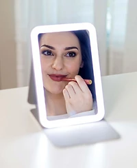 iHome iCV10 Travel Lighted Makeup Mirror with Adjustable Stand