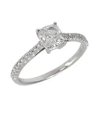 Tiffany & Co. Cushion Modified Diamond Novo Engagement Ring