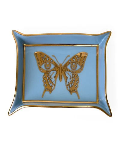 Jonathan Adler Porcelain Mariposa 7" Valet Tray