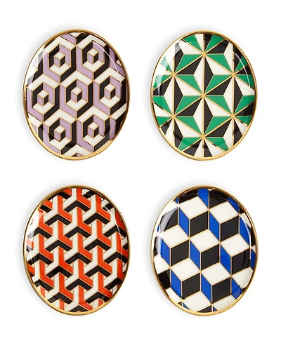 Jonathan Adler Versailles 4-Pc. Coaster Set