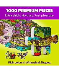 Quokka 1000 Piece Puzzle for Adults Hood — Fantasy Adult Puzzles with Secret Tasks & Fairy Tale Audio Story Deep Relaxation