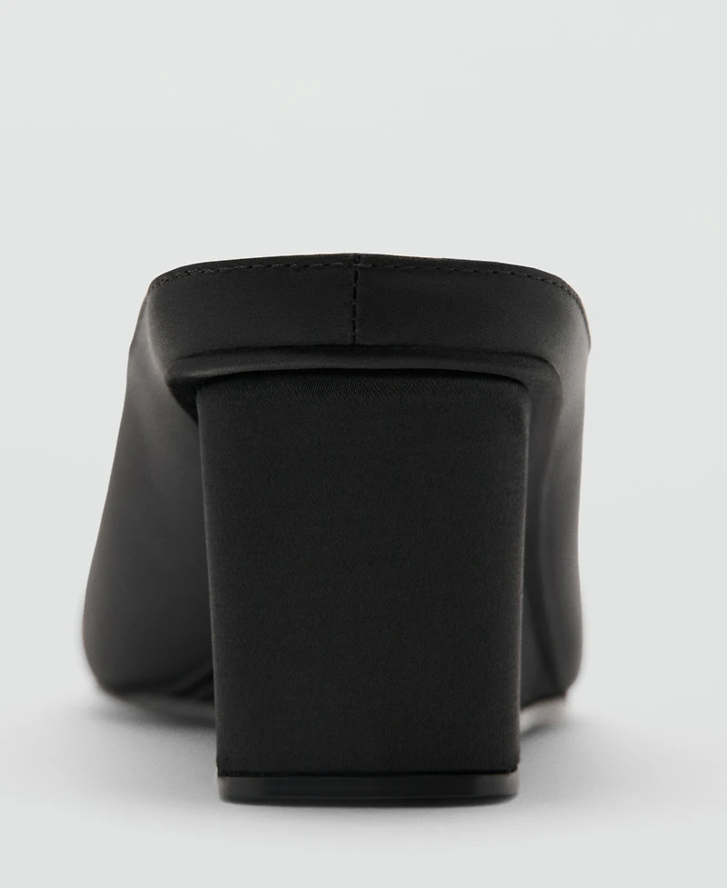 Mango Women's Square Toe Wedge Shoes