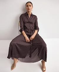 Mango Women's Printed Shirt Dress