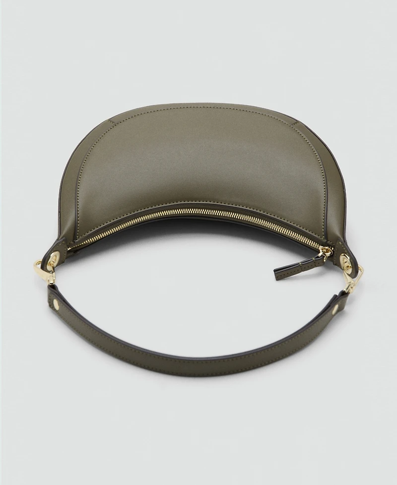 Mango Women's Oval Shoulder Bag