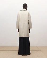 Mango Women's Cotton Pockets Trench Coat