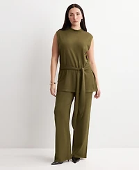 Mango Women's Belt Knit Waistcoat