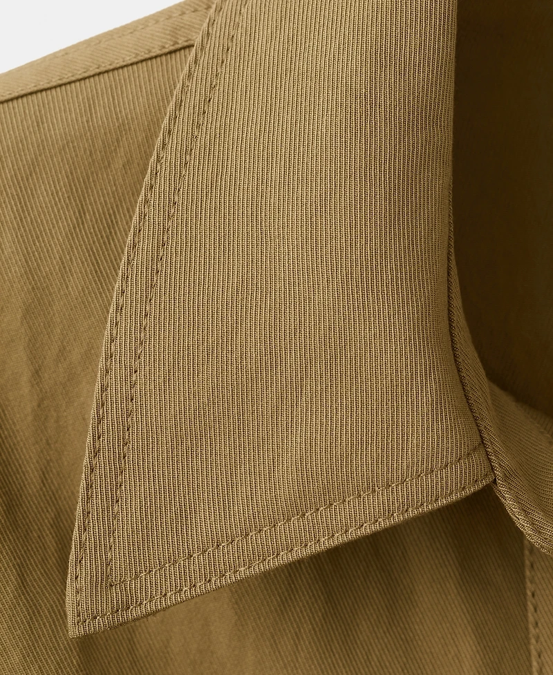 Mango Women's Collared Oversized Shirt