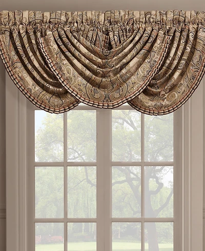 J Queen New York Luciana Waterfall Window Valance