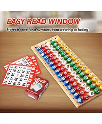 Gse Games & Sports Expert 7/8-Inch Plastic Replacement Bingo Balls for Parties, Bingo Nights, Prize Raffles