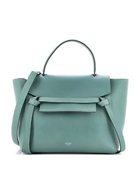 Pre-Owned Celine Micro Belt Bag Textured Leather