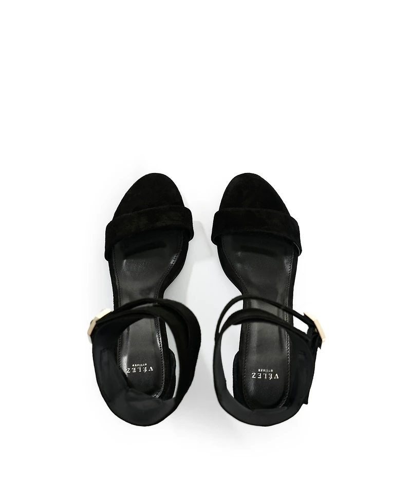 Velez Suede Women's Leather Heeled Sandals