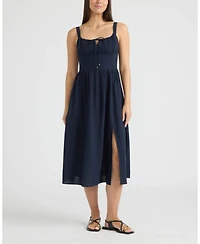 Ellen Tracy Women's Sleeveless Maxi Dress