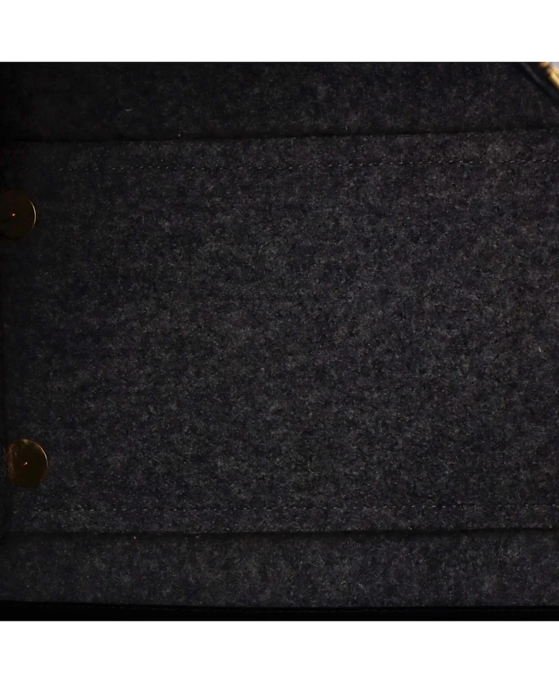 Pre-Owned Celine Mini Belt Bag Felt and Leather