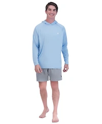Spyder Men's Hooded Raglan Long-Sleeve Upf 50+ Rashguard