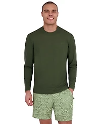 Spyder Men's Core Long-Sleeve Crewneck Upf 50+ Rashguard