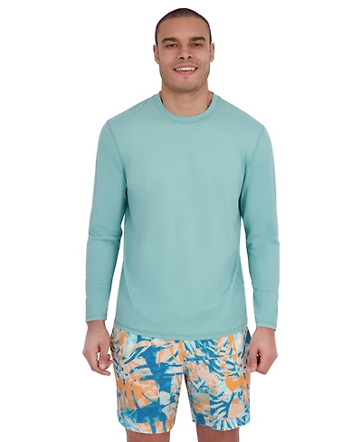 Spyder Men's Core Long-Sleeve Crewneck Upf 50+ Rashguard