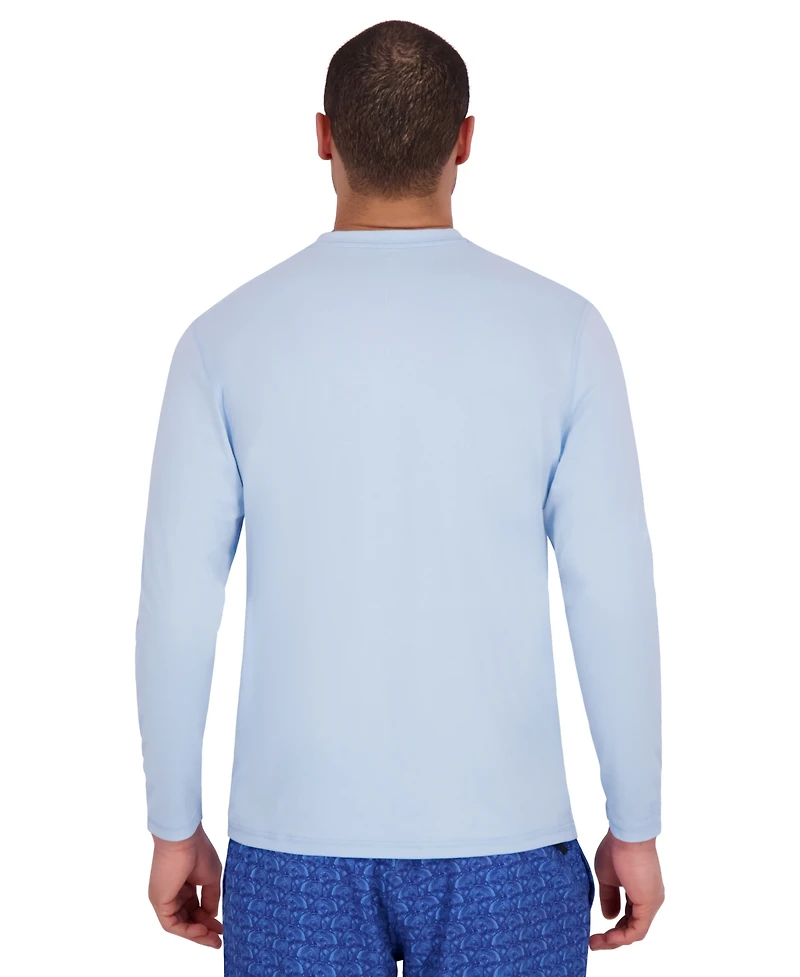 Spyder Men's Core Long-Sleeve Crewneck Upf 50+ Rashguard