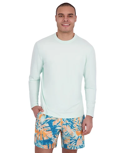 Spyder Men's Core Long-Sleeve Crewneck Upf 50+ Rashguard