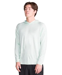 Spyder Men's Hooded Raglan Long-Sleeve Upf 50+ Rashguard