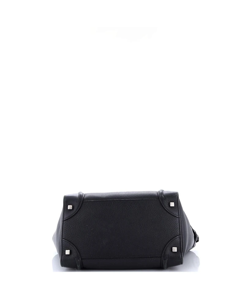 Pre-Owned Celine Mini Luggage Bag Grainy Leather