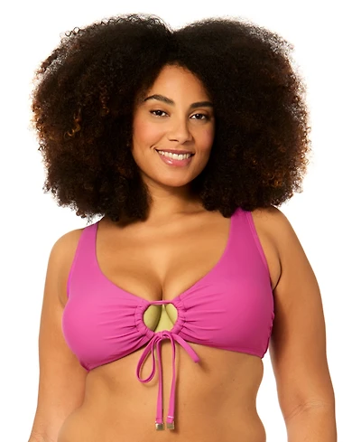 Raisins Curve Plus Ronda V-Neck Swim Bikini Top